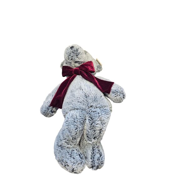 TC Dawson By Fiesta Fogarty Bear Plush Stuffed Animal 1995 Gray - Picture 6 of 10